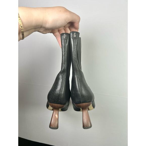 Sam Edelman Sammie Leather Pointed Toe Pull On Ankle Boots 6.5 - Picture 4 of 9